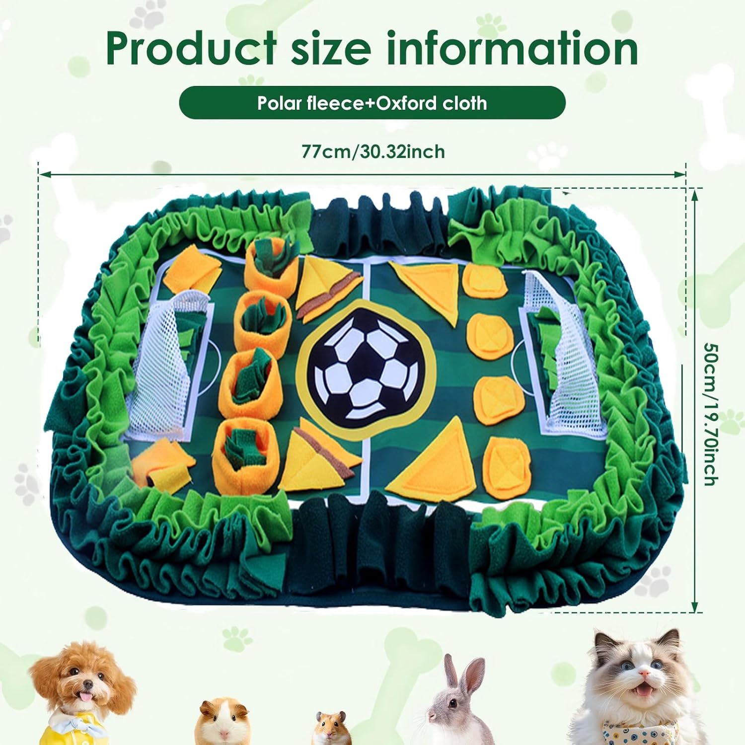 Detalle 2 de HurLuksi Snuffle Mat for Dogs 70x50 cm