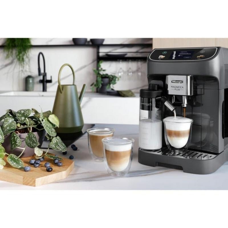 Detalle 2 de DeLonghi Magnifica Plus: cafetera superautomática para personalizar sabores en casa