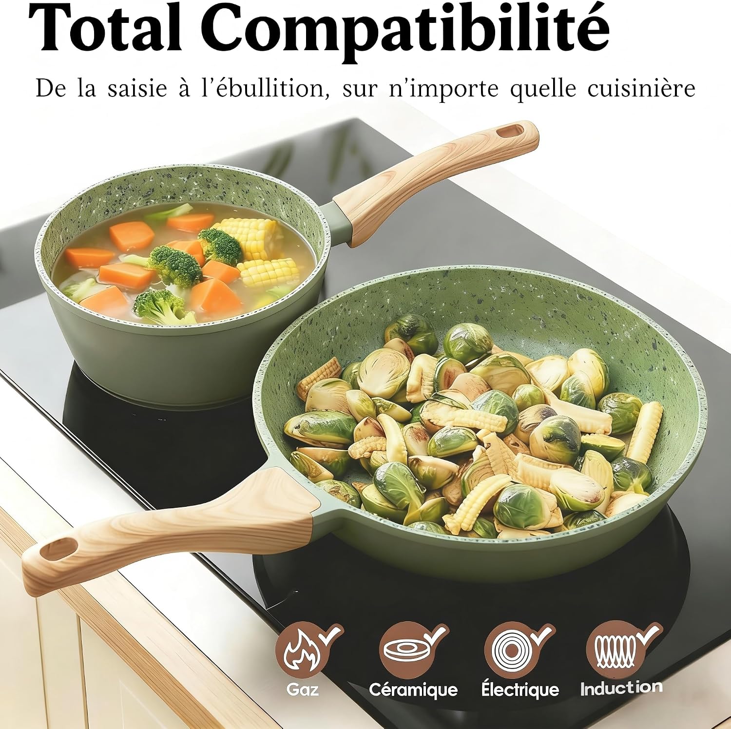 Thumbnail 6 de Jovire Small Non-Stick Frying Set 3-piece