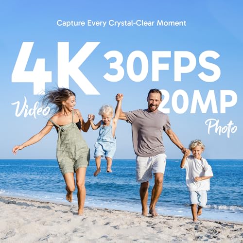 Detalle de AKASO Brave 4 Action Camera 4K30: A Solid Underwater Companion