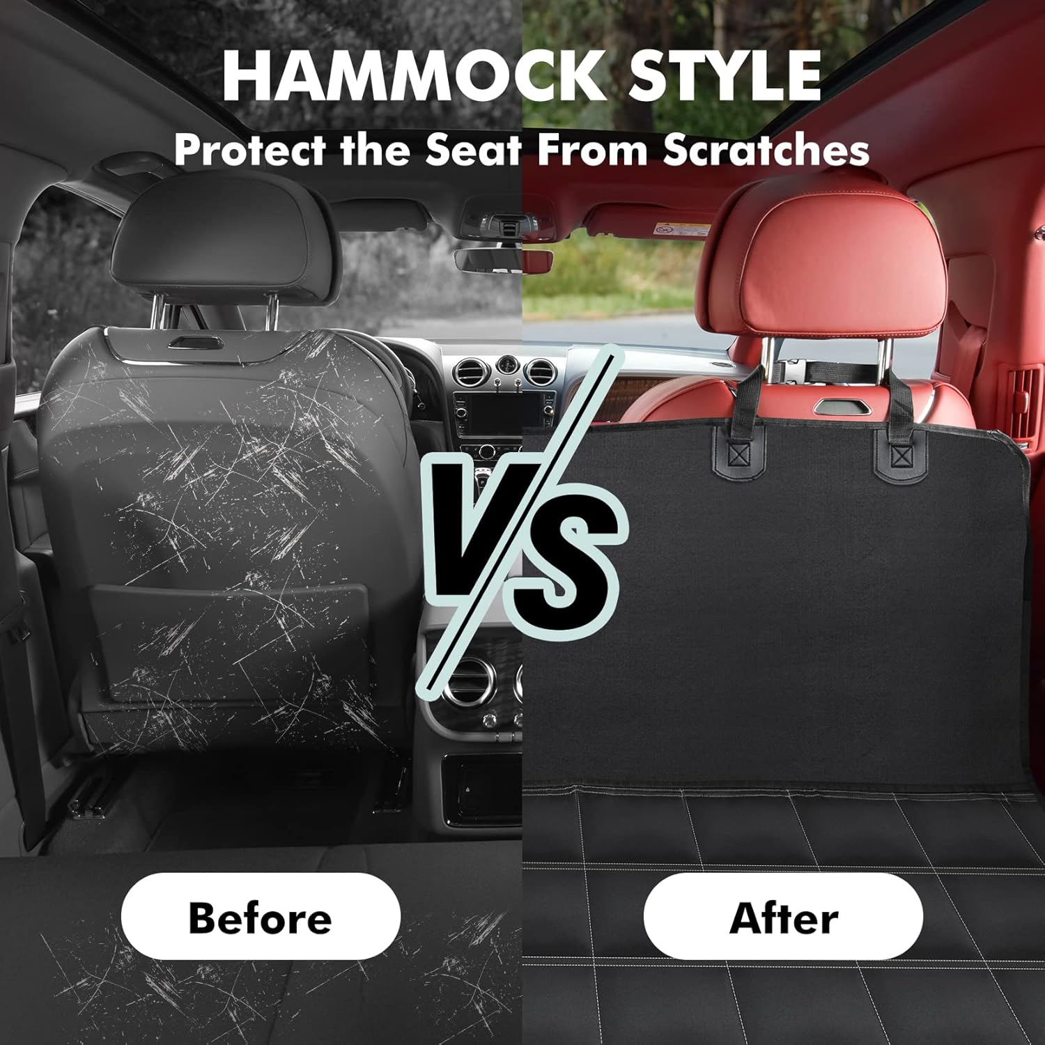 Thumbnail 3 de Hopidogie Dog Car Seat Cover 4-in-1, 100% Waterproof