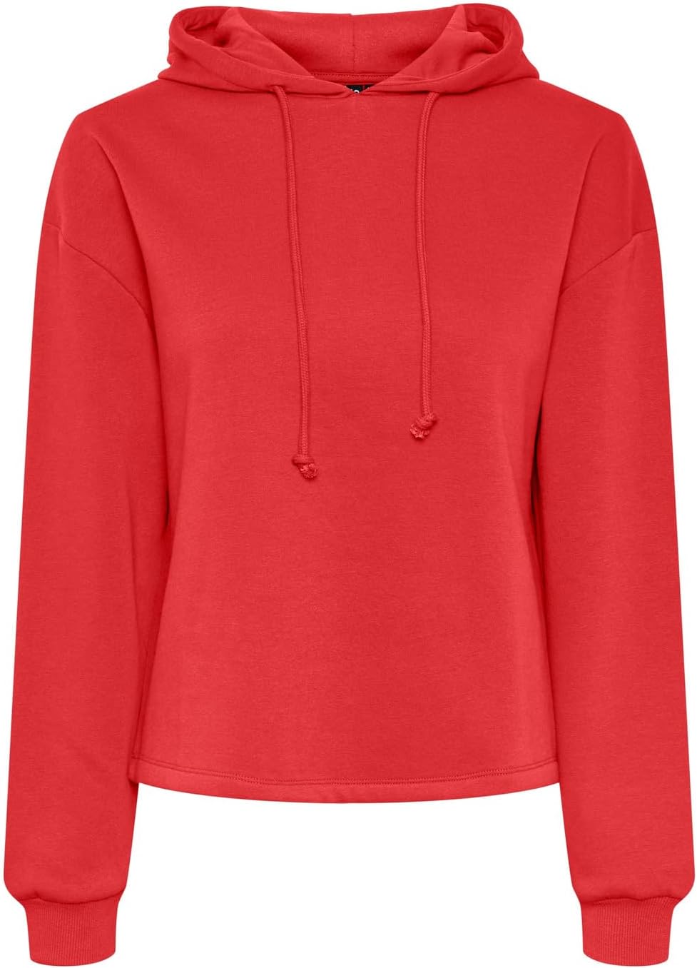 Detalle de Felpa con cappuccio PIECES Pcchilli LS Donna in cotone? con coulisse e polsini aderenti