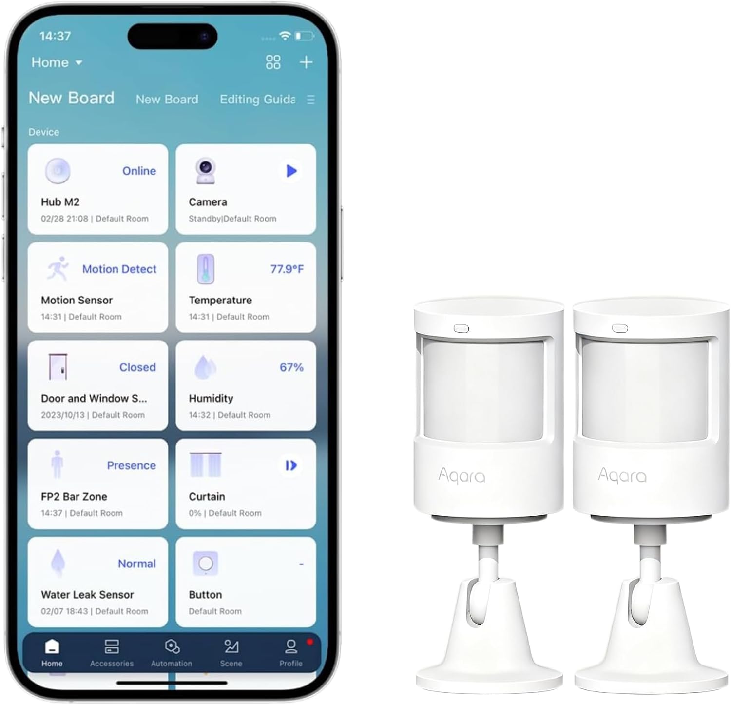 Thumbnail 6 de Aqara Sensore di Movimento P1 (Versione aggiornata) con durata batteria fino a 5 anni, richiede hub Aqara Zigbee 3.0