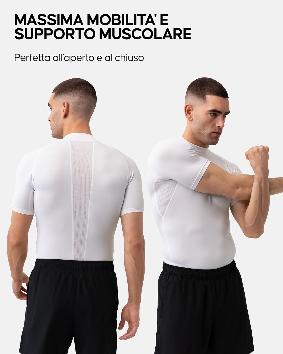 Thumbnail 3 de DANISH ENDURANCE Maglia Compressione Uomo 2 Pezzi