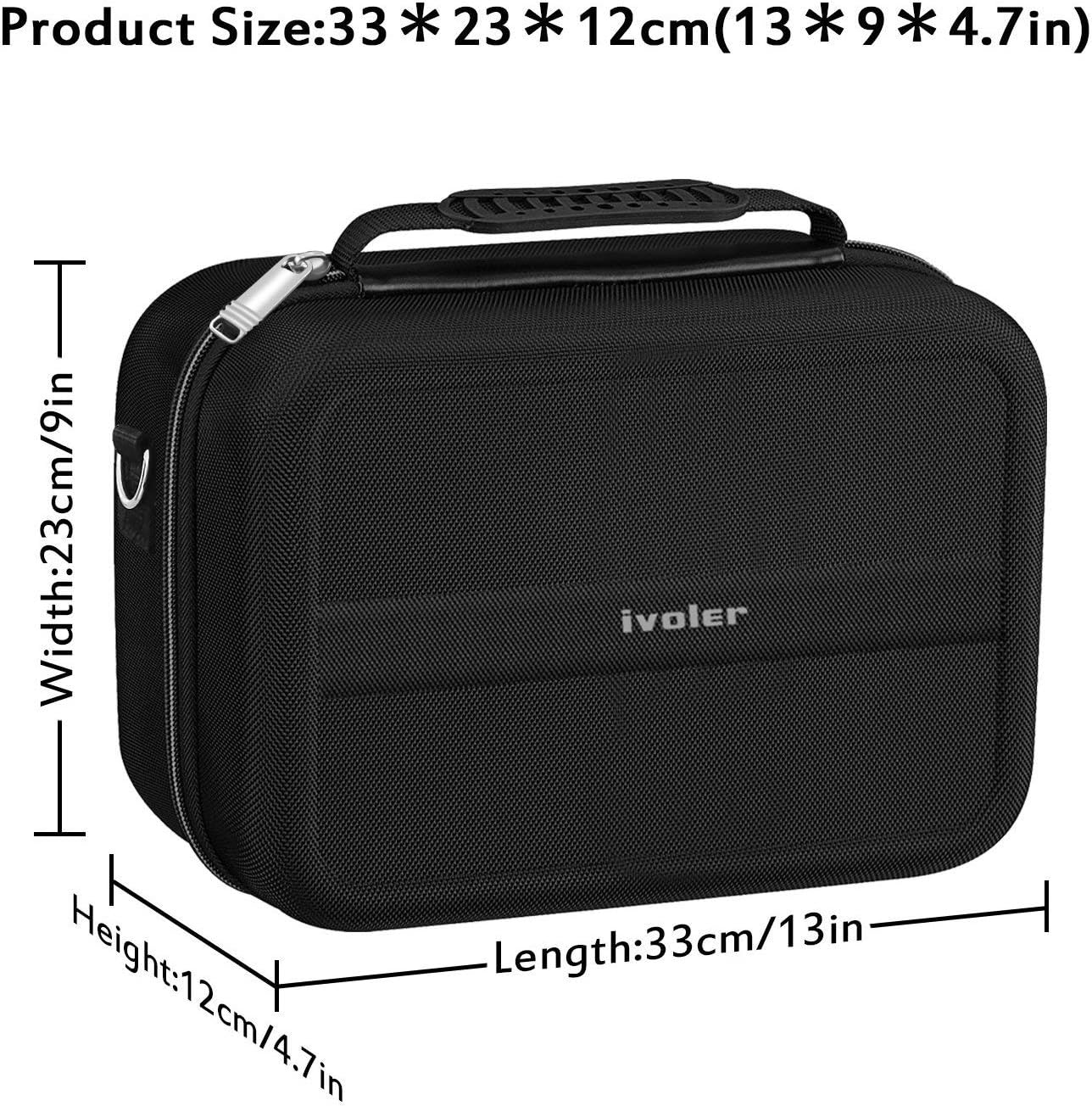 Thumbnail 6 de ivoler Deluxe Storage Case for Nintendo Switch & Switch OLED – hard EVA protective travel messenger bag