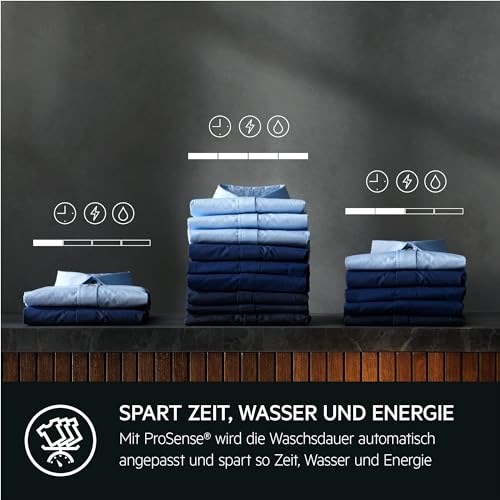 Detalle de AEG Waschmaschine Serie 6000 8 kg mit ProSense Mengenautomatik – L6AMZ48FL