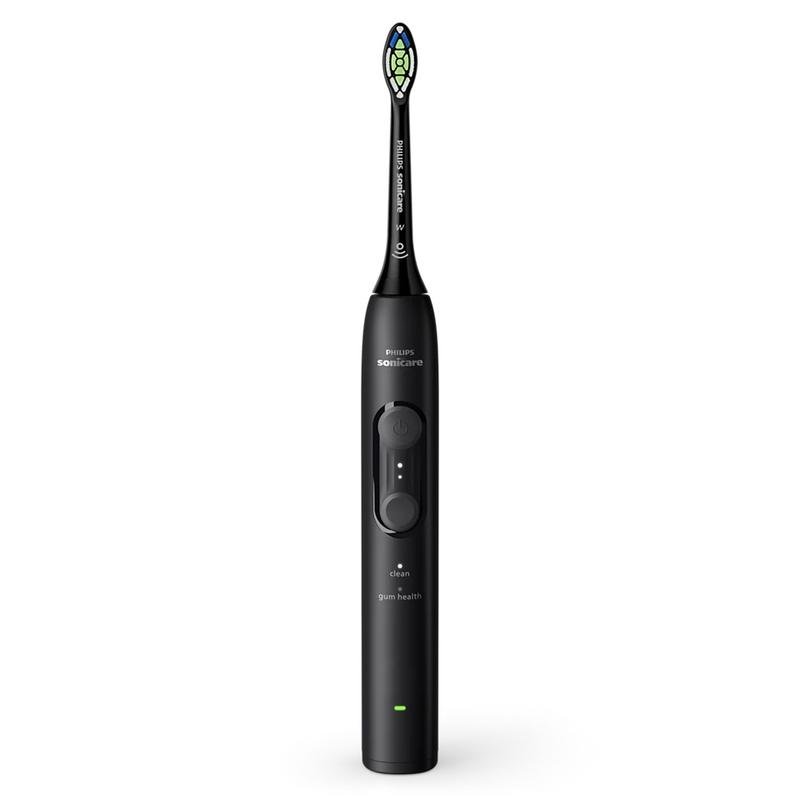 Detalle de Philips Sonicare 4100 HX4042/52: cepillo sónico con 2 modos, 2 cabezales y sensor de presión