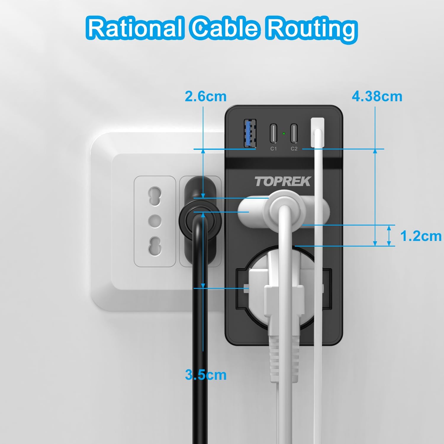 Thumbnail 3 de TOPREK Presa multipla 4000W 🔌