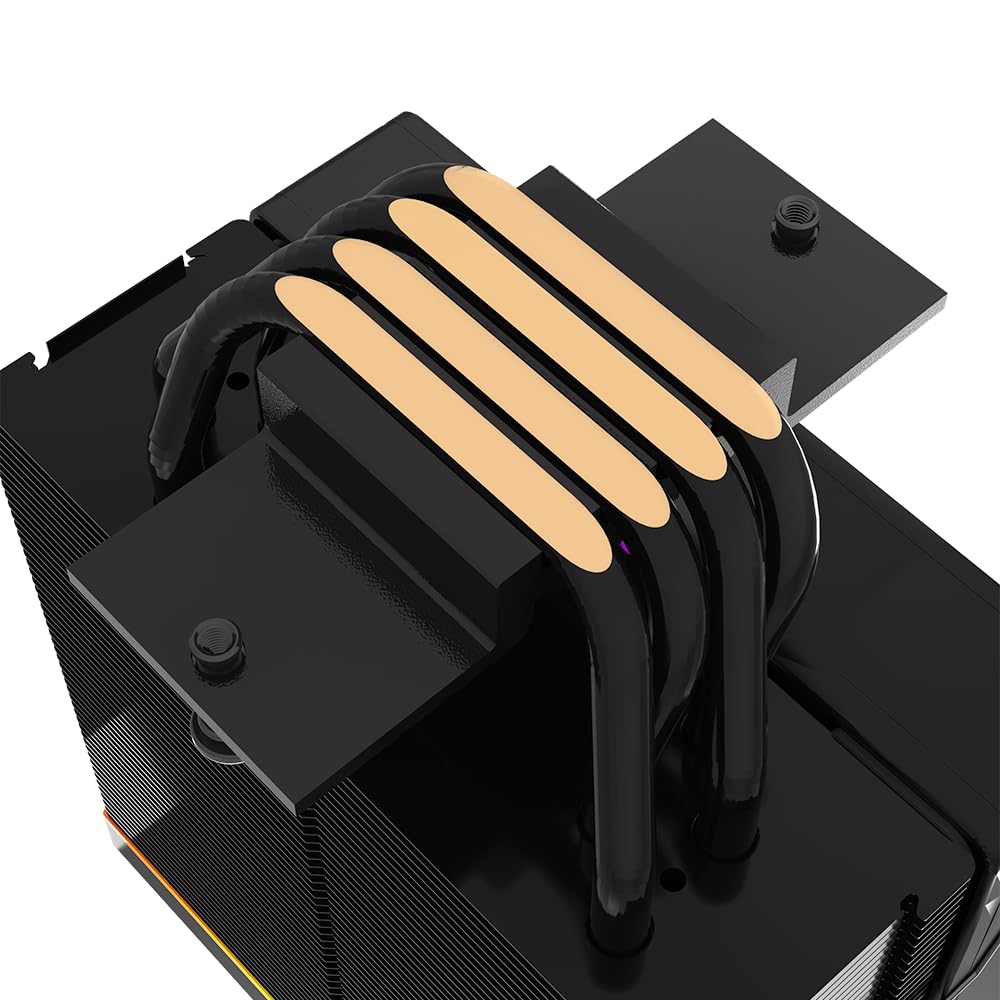 Thumbnail 5 de Jungle Leopard KF420 DGT ARGB Digital air CPU cooler with PWM fan (LGA/AM4 & AM5)