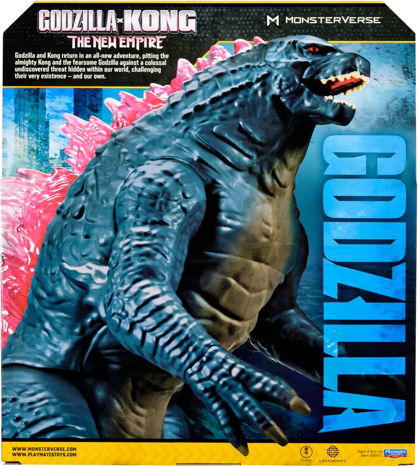 Thumbnail 6 de MonsterVerse Giant Godzilla con accesorios y articulaciones 🦖