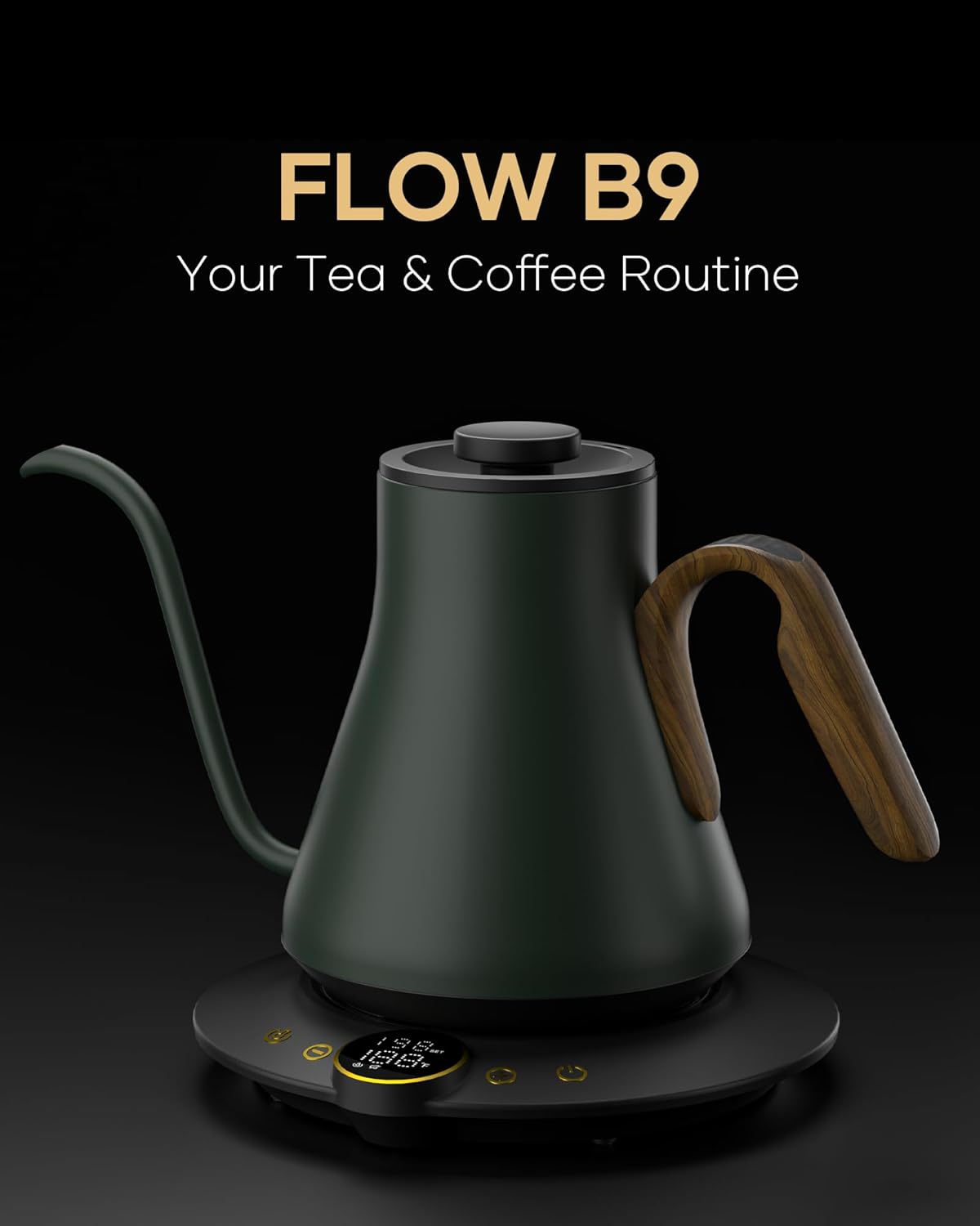 Thumbnail 2 de Cocinare Gooseneck Electric Kettle with ±1°F Precision, 0.9L, 1500W