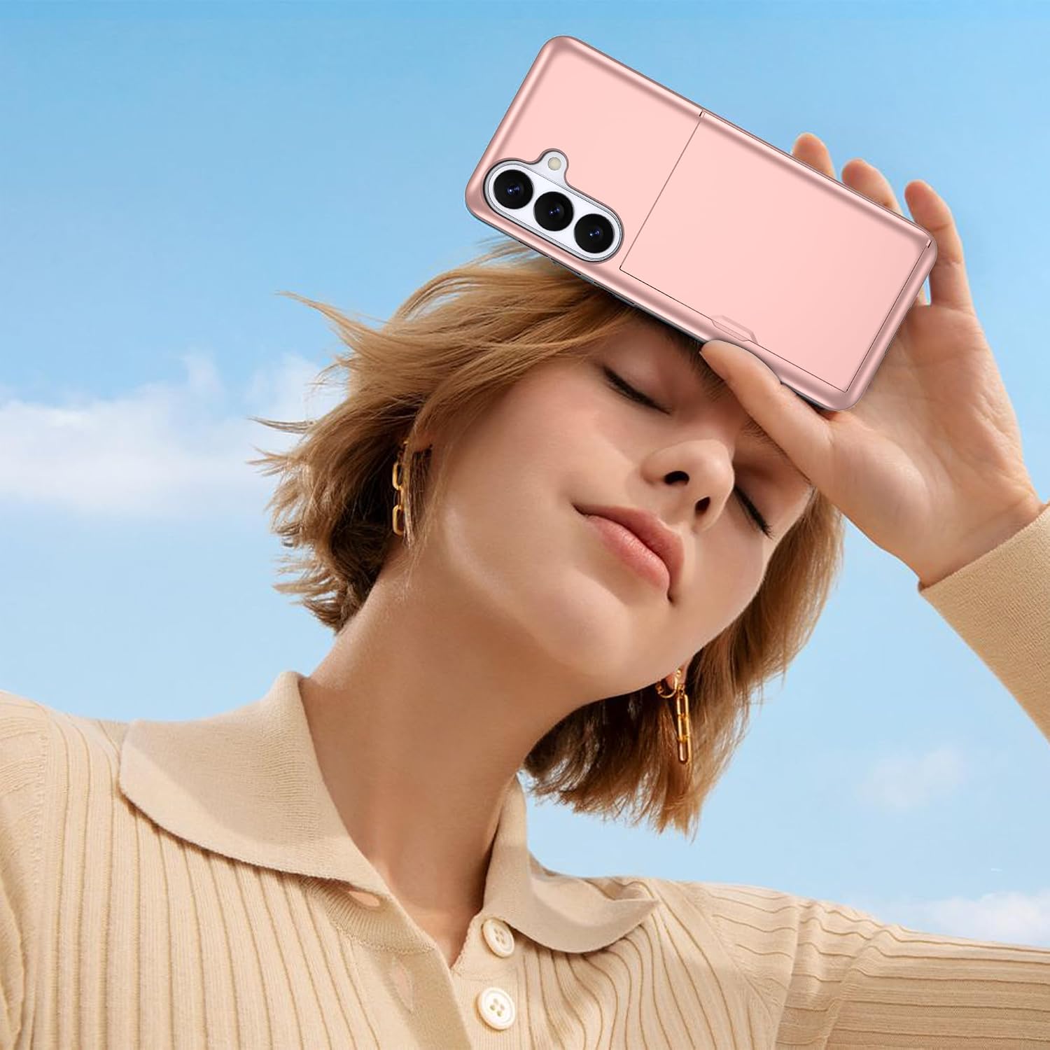Thumbnail 6 de Pilaru Galaxy S26 Wallet Case, Rose Gold