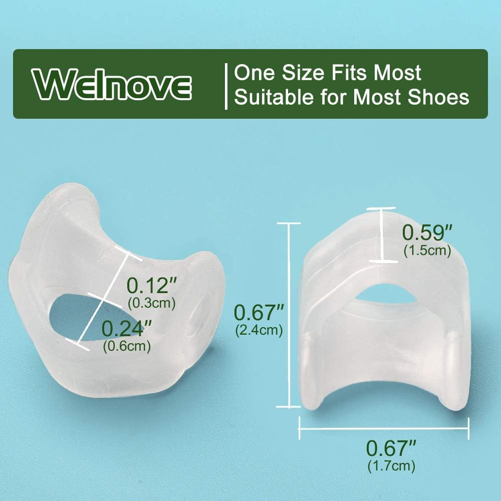 Detalle 2 de Welnove Zehentrenner Gel 12 Stück 🦶
