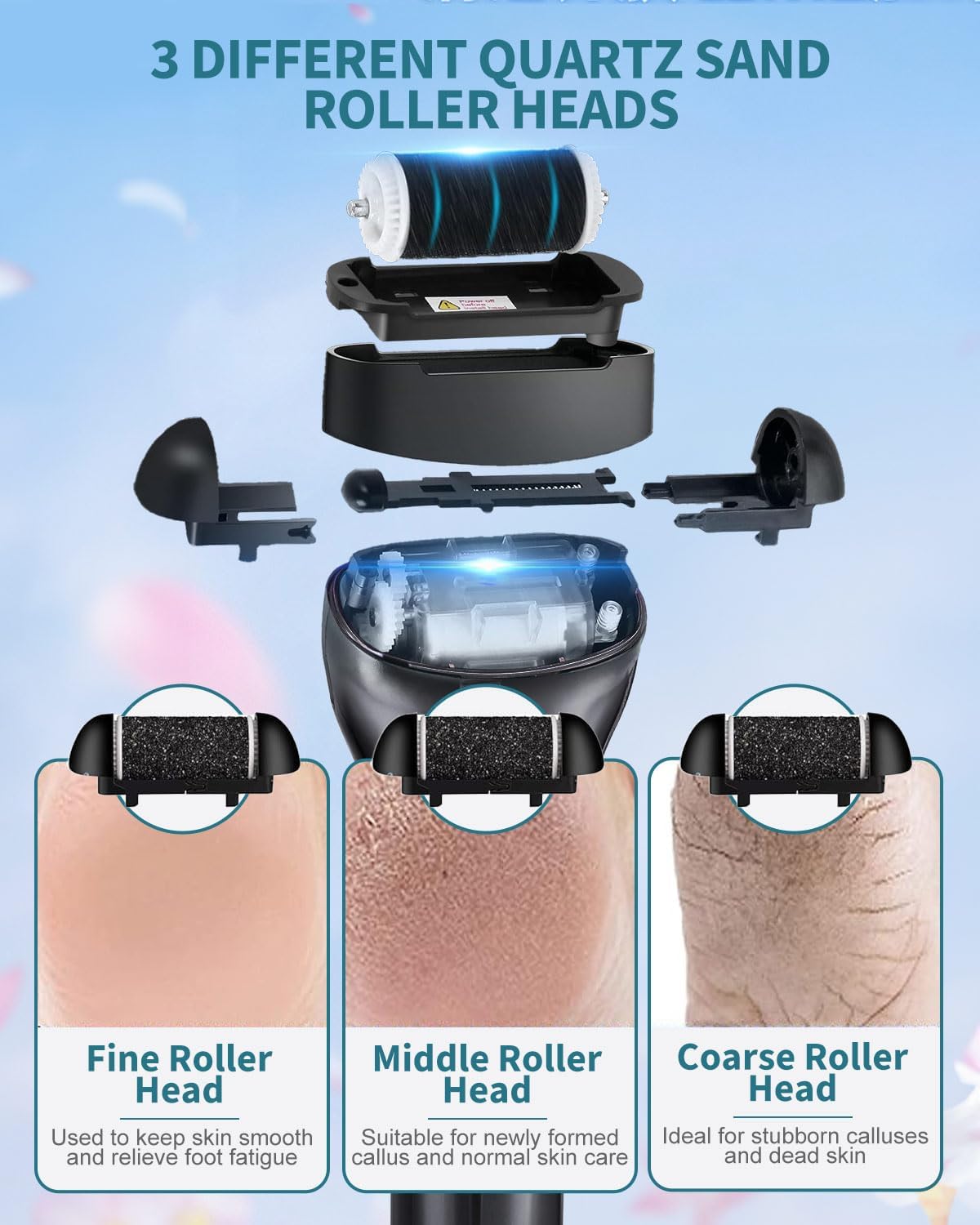 Thumbnail 4 de 15 in 1 Electric Foot File for Hard Skin