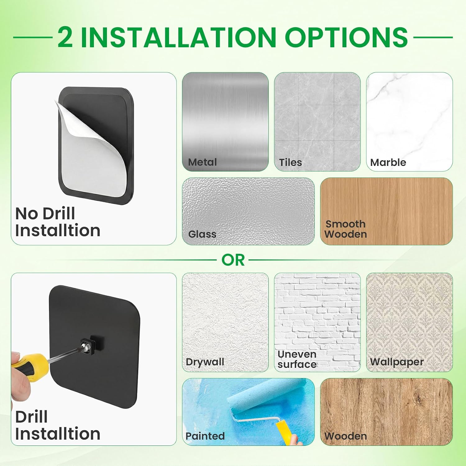 Detalle de Hat Rack Wall Mount 6-Pack