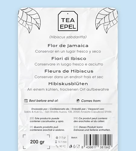 Detalle 2 de EPEL infusión de flor de Jamaica 200 g