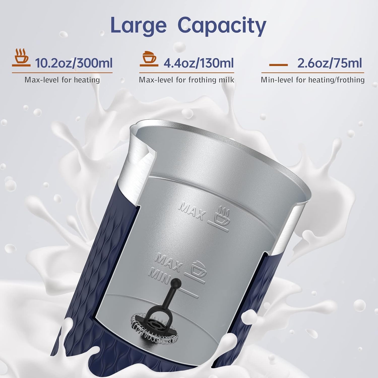 Thumbnail 3 de Electric milk frother 4-in-1 300 ml