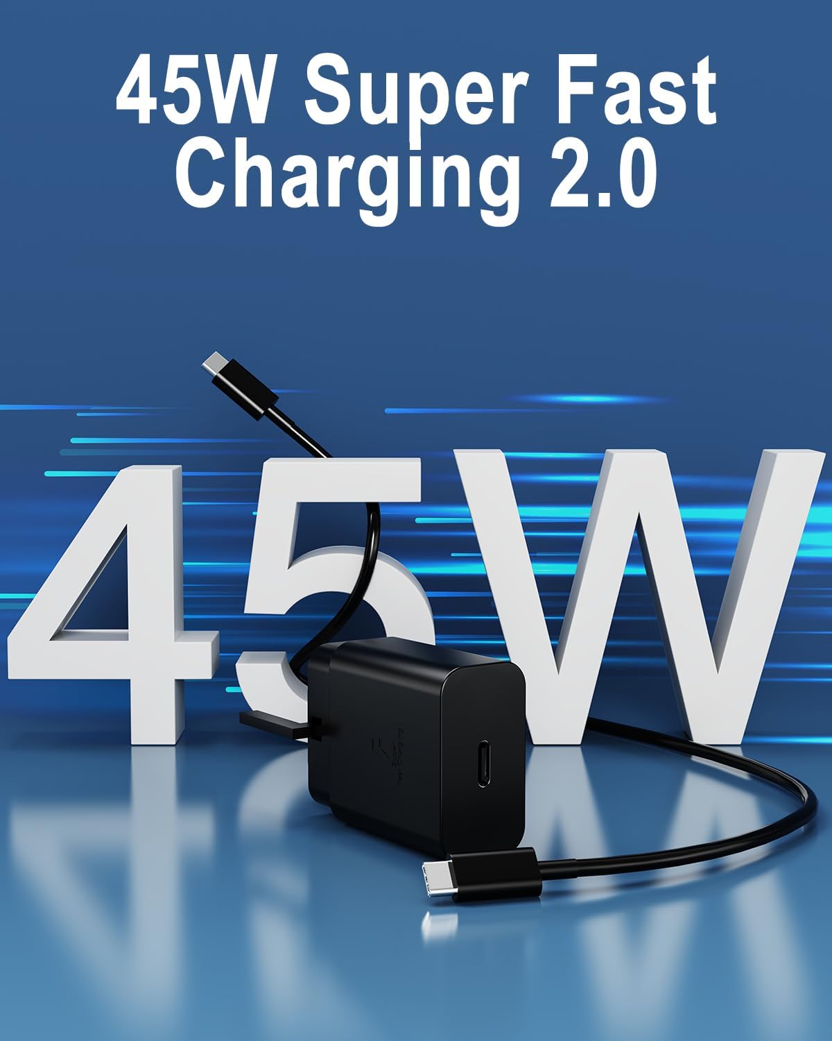 Thumbnail 1 de Super Fast Charger USB C 45W 2 PACK