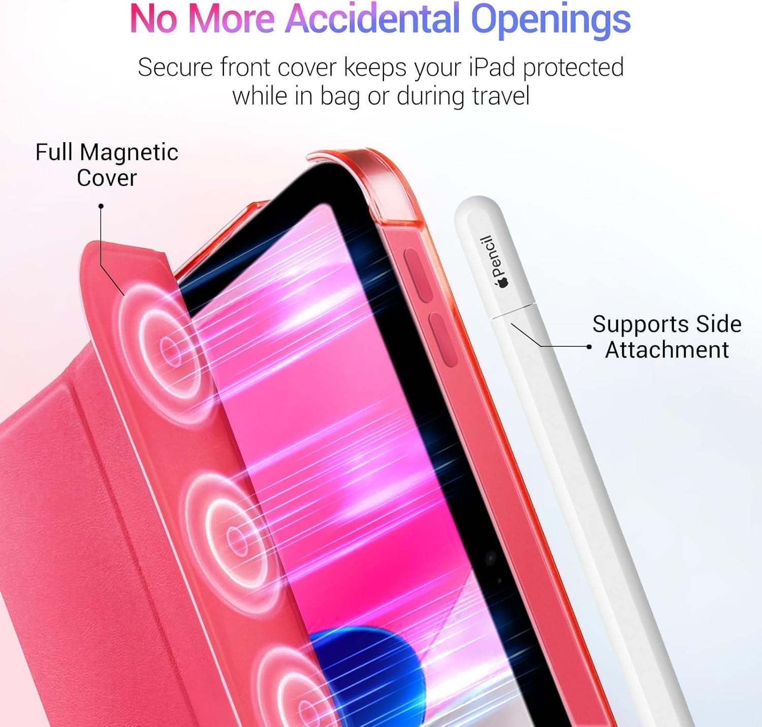 Detalle de CoBak Case for iPad (A16 11th Gen 2025) and iPad 10th Gen 2022 with Trifold Stand