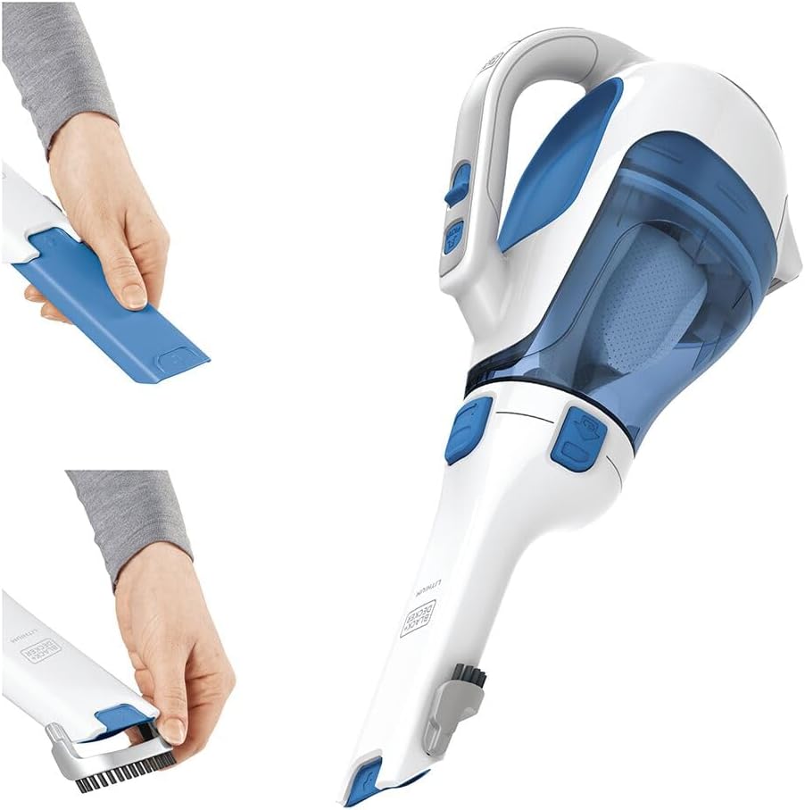 Detalle 2 de BLACK+DECKER HHVI320JR02 cordless handheld vacuum 12V 🧹