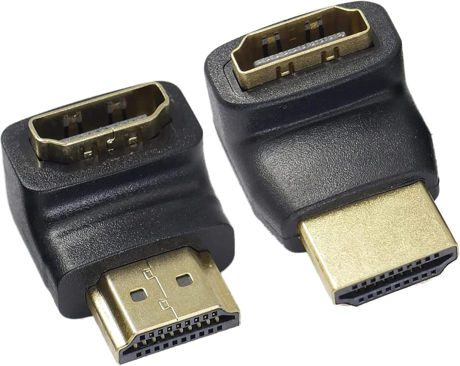 Thumbnail 6 de Dolaso 6 Black & Red 90 Degree Banana Plugs with 24K Gold Plating – 4.0mm Speaker Connectors