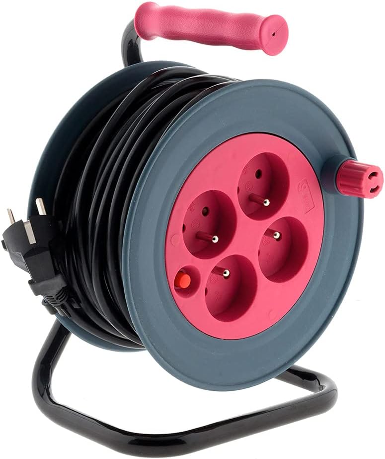 Zenitech Enrouleur 15 m Rose