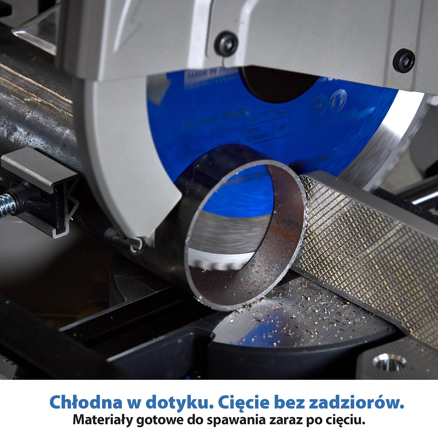 Detalle de Evolution Power Tools S355MCS – ukośnica do metalu 355 mm, 2200 W, 230 V