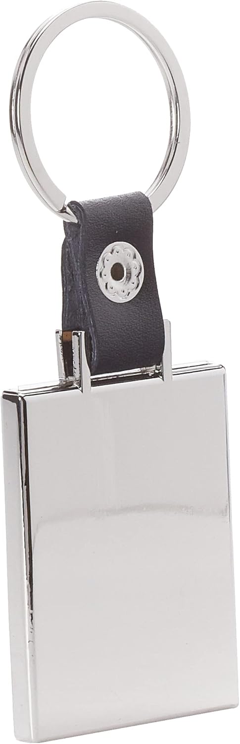 Thumbnail 1 de Walther Design Key Ring Black 3.5 x 4.5 cm | Deluxe Metal Key Fob MR-199-B