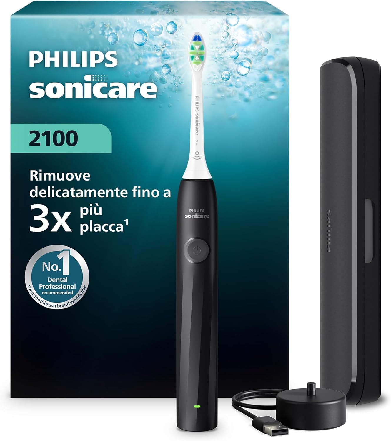 Thumbnail 6 de Philips Sonicare 3100 HX3671/13 pulizia sonora