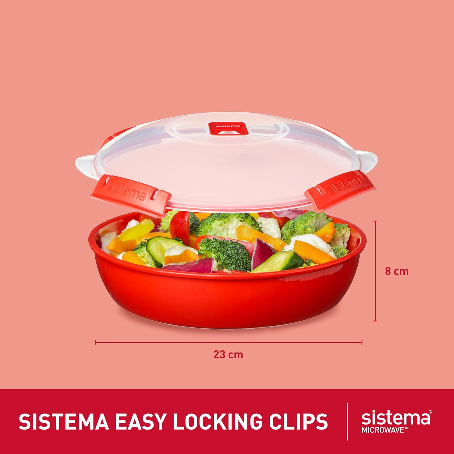 Detalle 2 de Round Microwave Container 1.3 L
