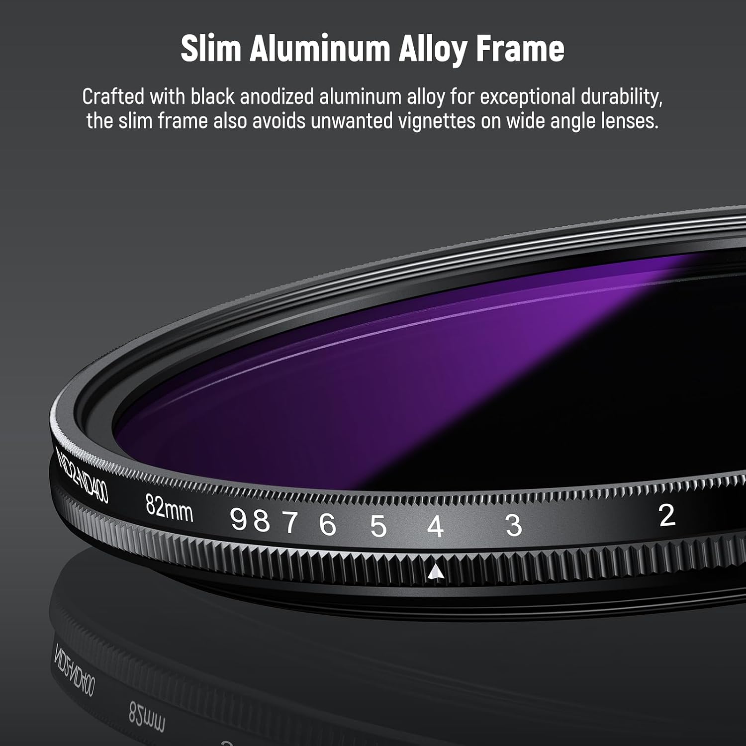 Thumbnail 6 de NEEWER Filtre ND variable 82mm pour photo