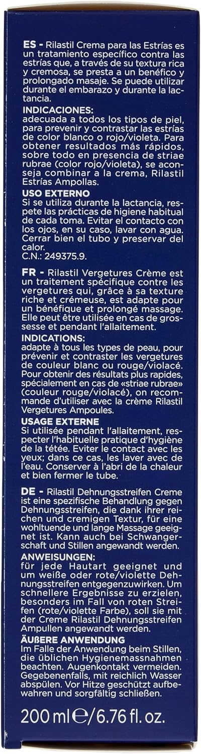 Thumbnail 4 de Rilastil Smagliature crème vergetures émolliente hydratante et assouplissante, 200 ml