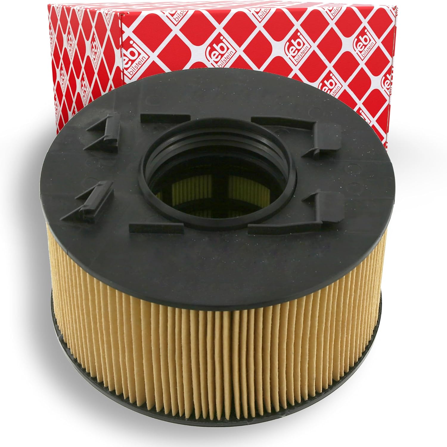 Detalle de Febi bilstein 27035 Filtre à air – Cartouche filtrante, dimensions précises