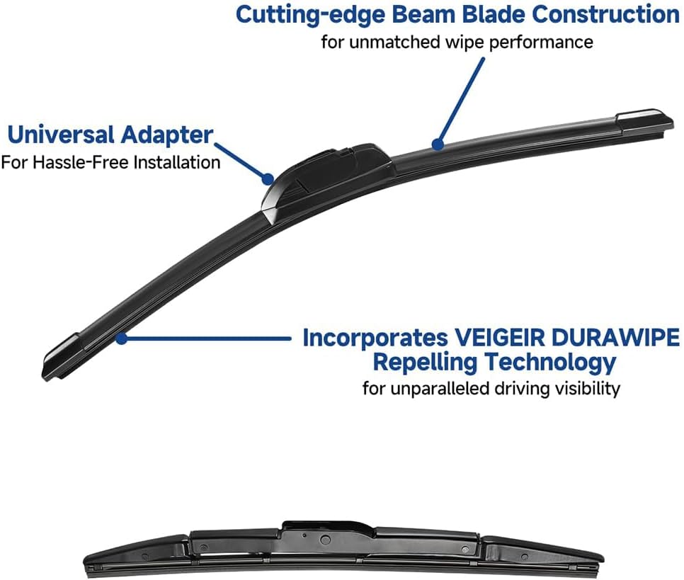 Detalle 2 de 3 Pack Windshield Wiper Blades 26"/16"/13"
