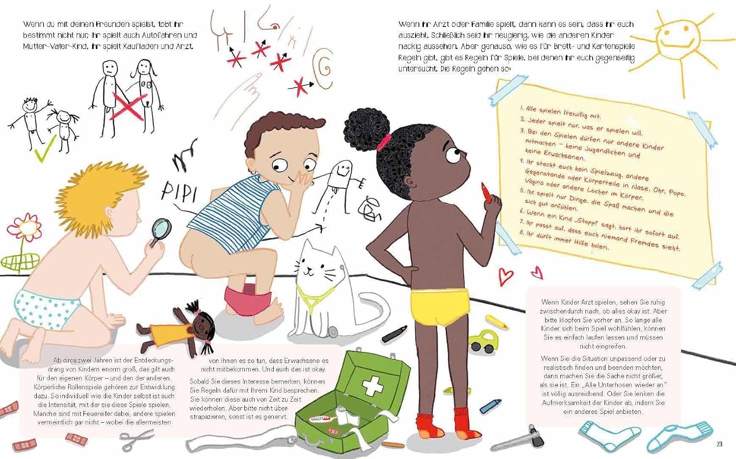 Detalle 1 de Von wegen Bienchen und Blümchen! Aufklärung, Gefühle und Körperwissen für Kinder ab 5: Mit Tipps für Eltern und Fachkräfte – książka dla dzieci