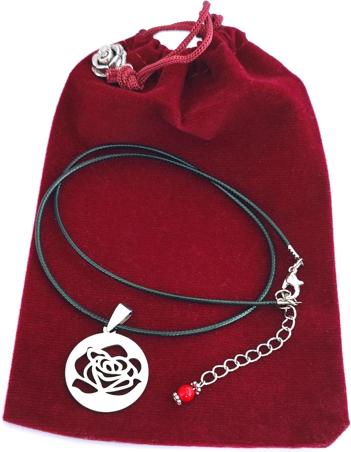 Detalle de SIMBOLIKS Colgante Rosa Sant Jordi