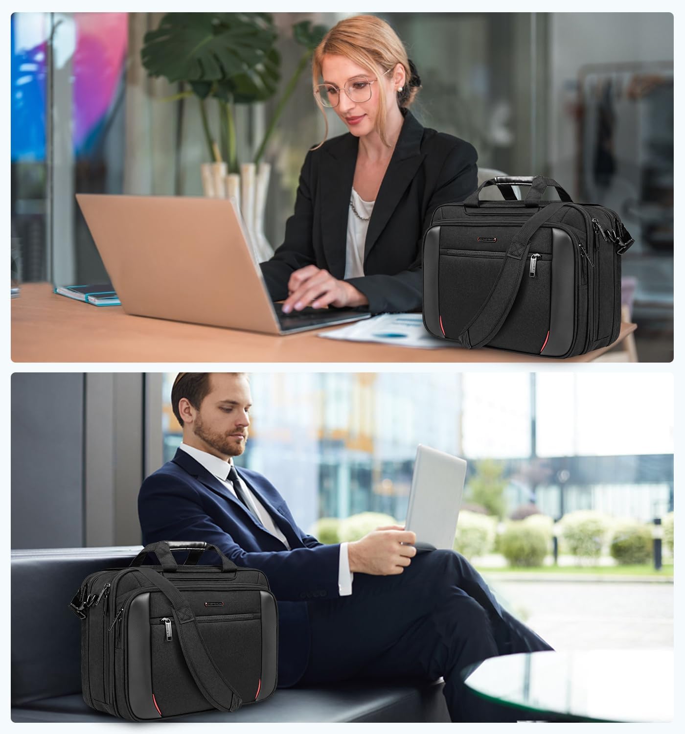 Thumbnail 1 de EMPSIGN Borsa per laptop 17 pollici