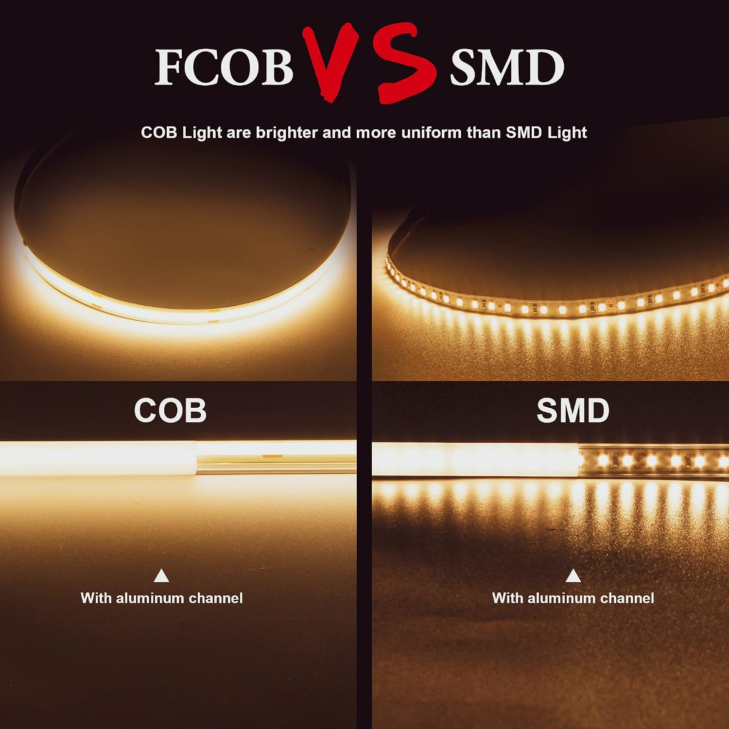 Thumbnail 3 de TTWAY COB LED Strip Lights 10M 2700K