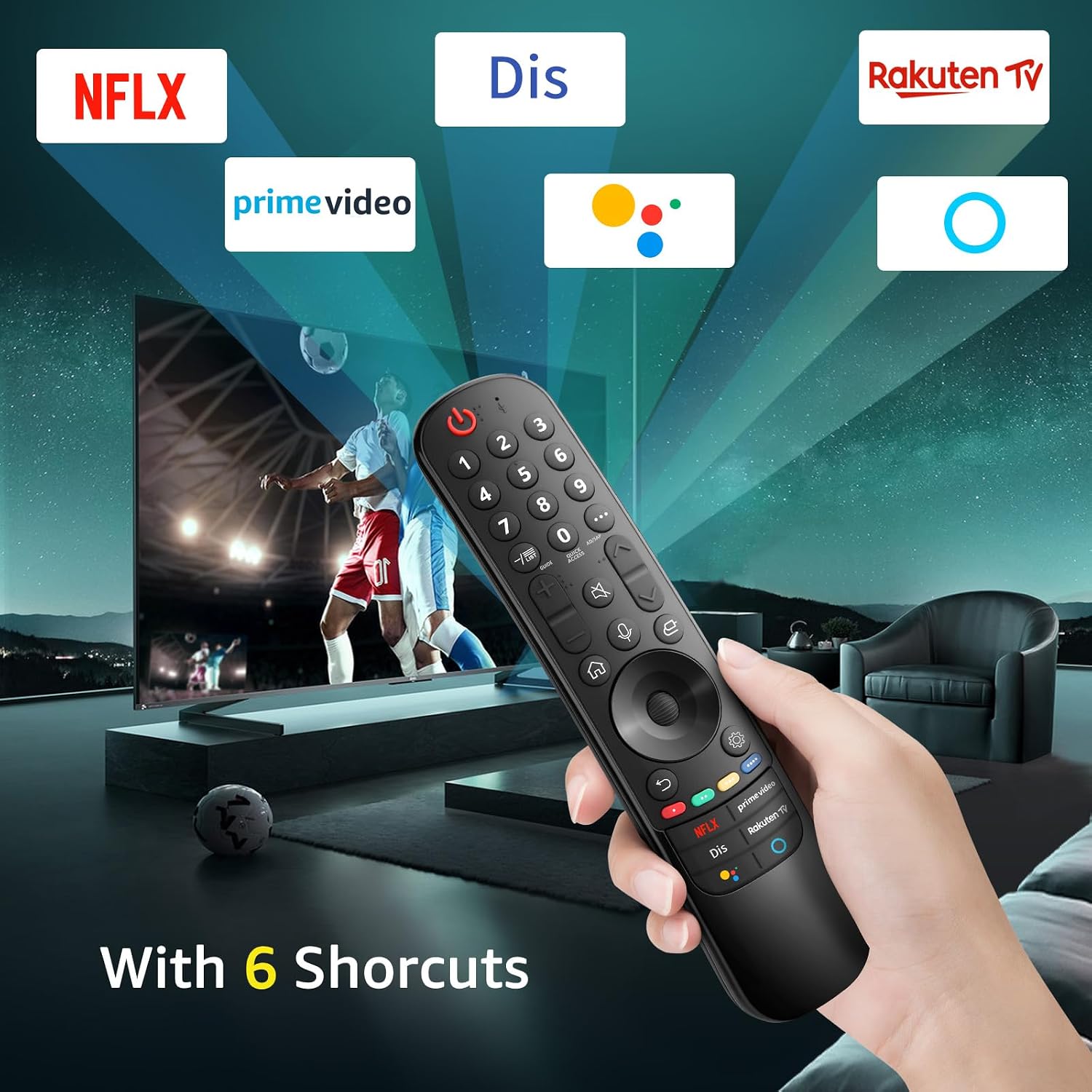 Thumbnail 5 de LG Magic Remote Universal Replacement for LG Smart TV