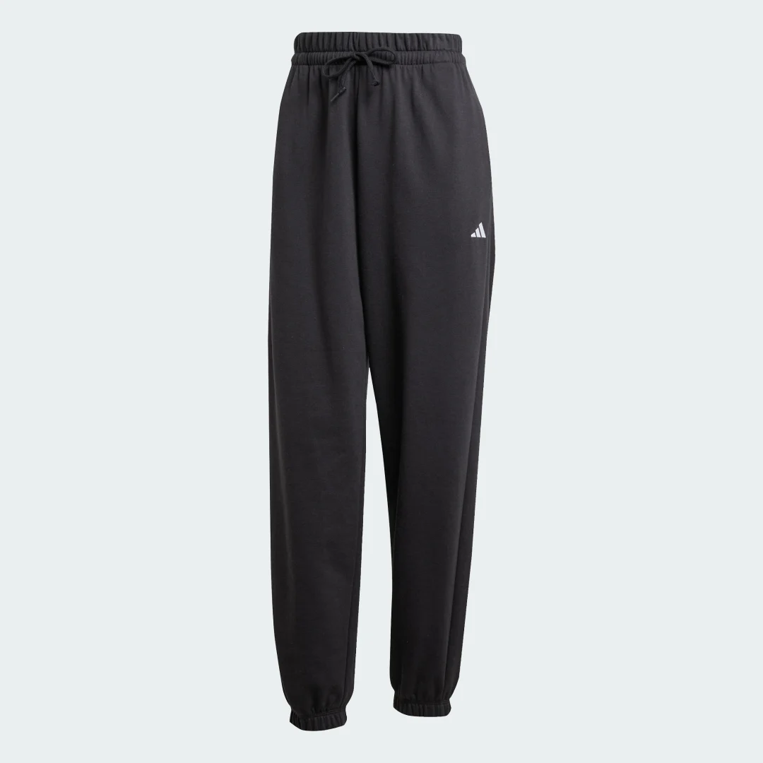 Detalle de Pantalón Essentials Small Logo French Terry Cuffed de Adidas