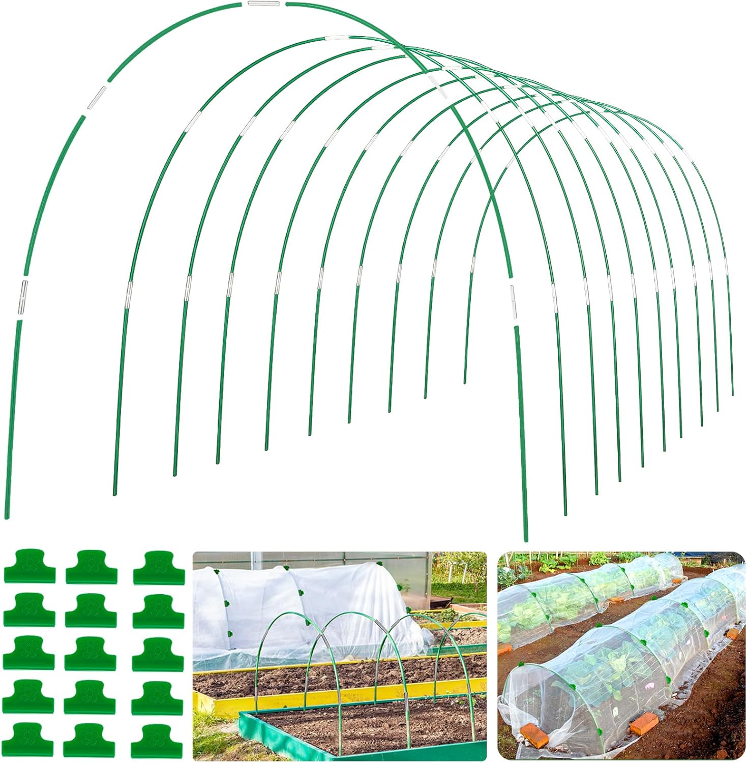 Thumbnail 6 de Garden hoops for raised beds, 2.4m