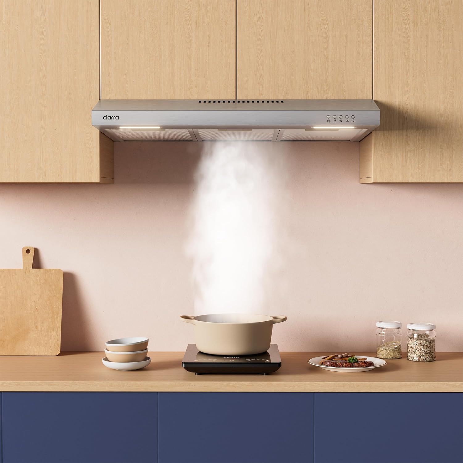 Thumbnail 1 de CIARRA Under-Cabinet Range Hood 30 Inch