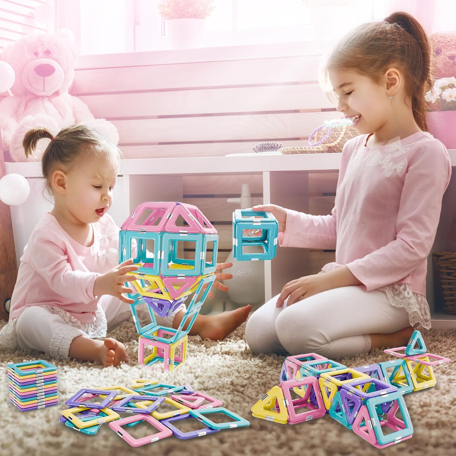 Thumbnail 6 de Magnetic Building Blocks 40pcs set
