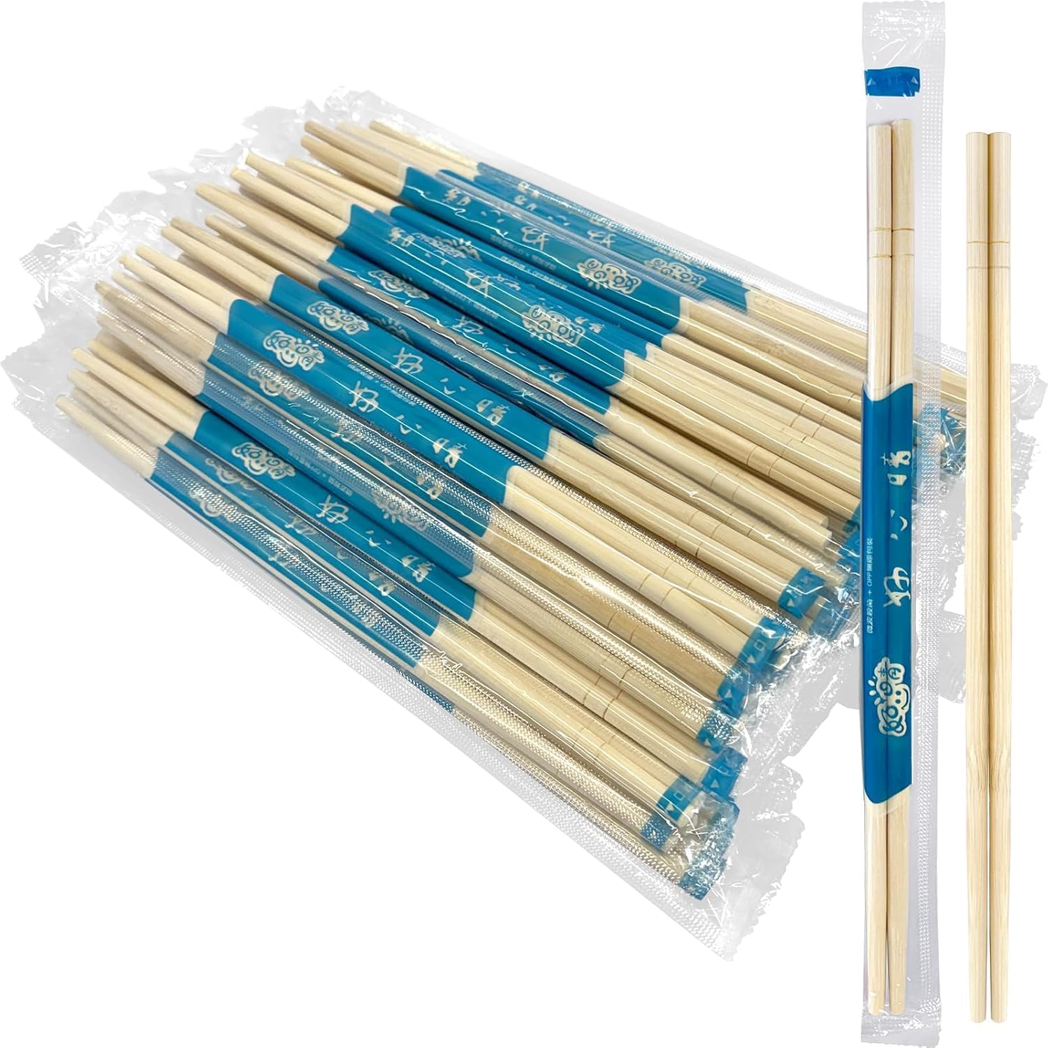 Thumbnail 6 de 52USA 52-CCB-100-706 Disposable Bamboo Chopsticks, 9-Inch, Individually Wrapped