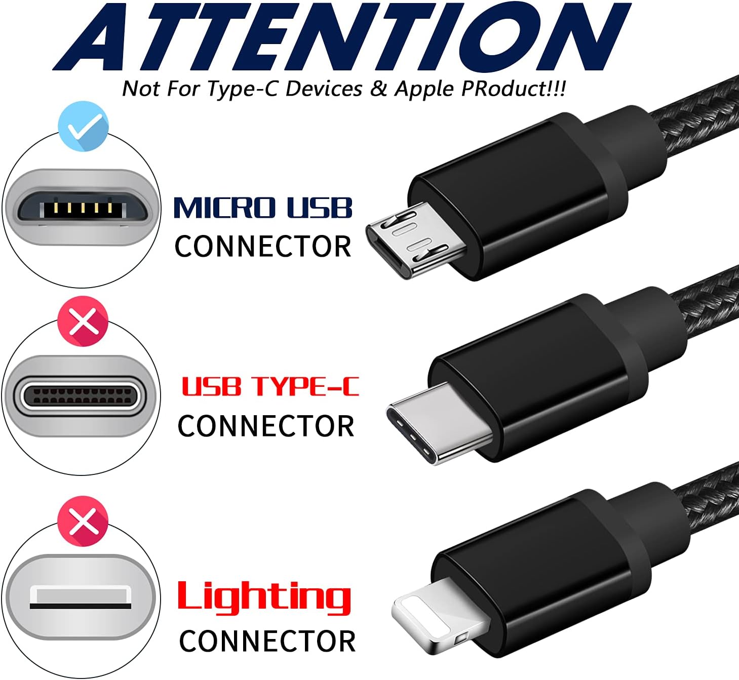 Thumbnail 1 de Micro USB Cable 5m Long