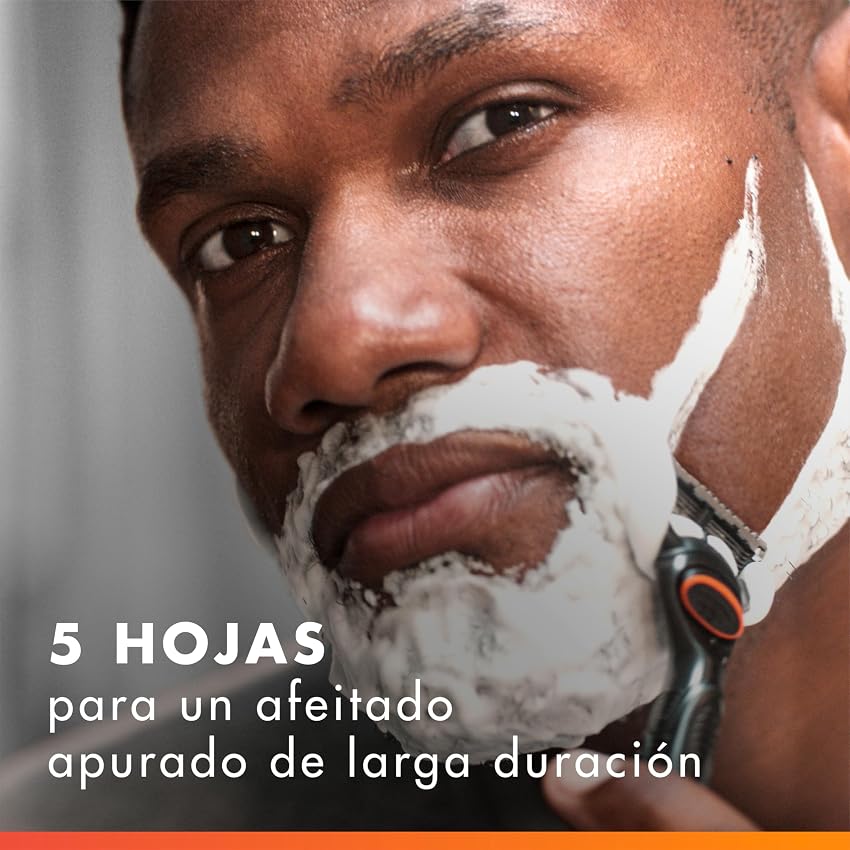 Detalle 2 de Gillette Fusion5 Power Maquinilla de Afeitar 12 cuchillas 🪒