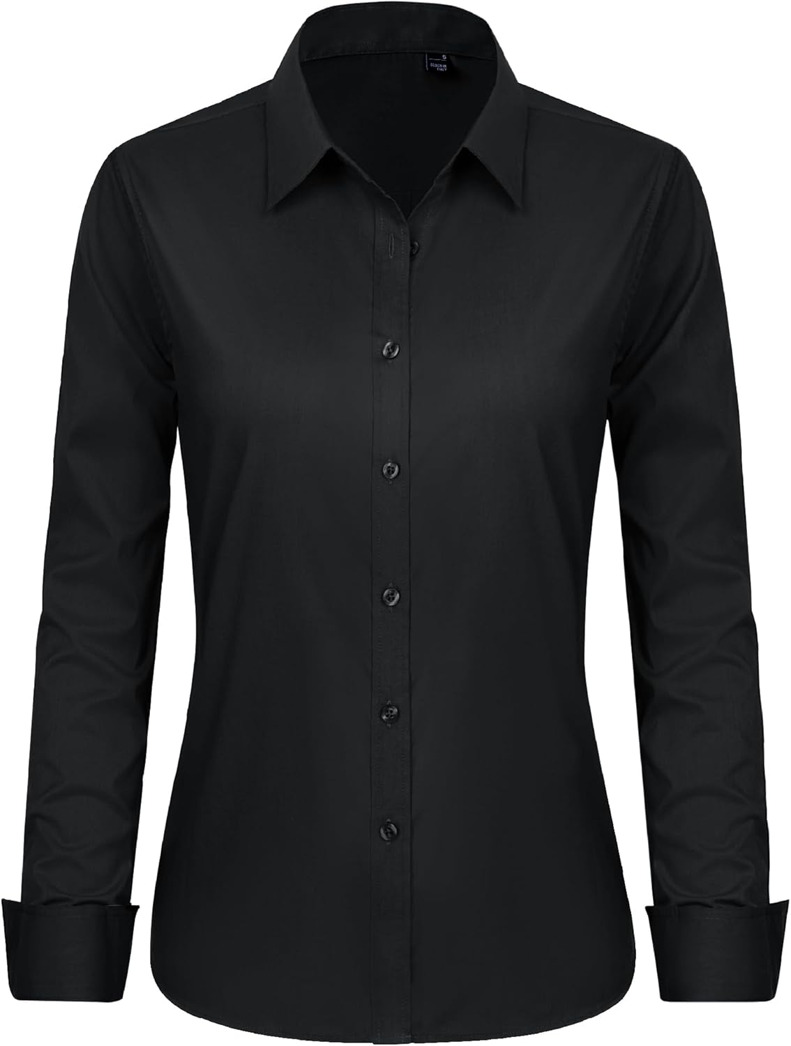 Thumbnail 2 de J.VER Bluse Damen – Business Bügelfrei Langarmshirt aus Baumwolle, Oversize-Hemdbluse