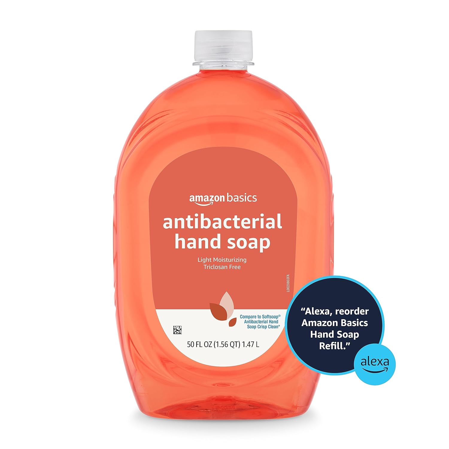 Thumbnail 5 de Amazon Basics Liquid Hand Soap Refill, Light Moisturizing, Citrus — 50 Fl Oz