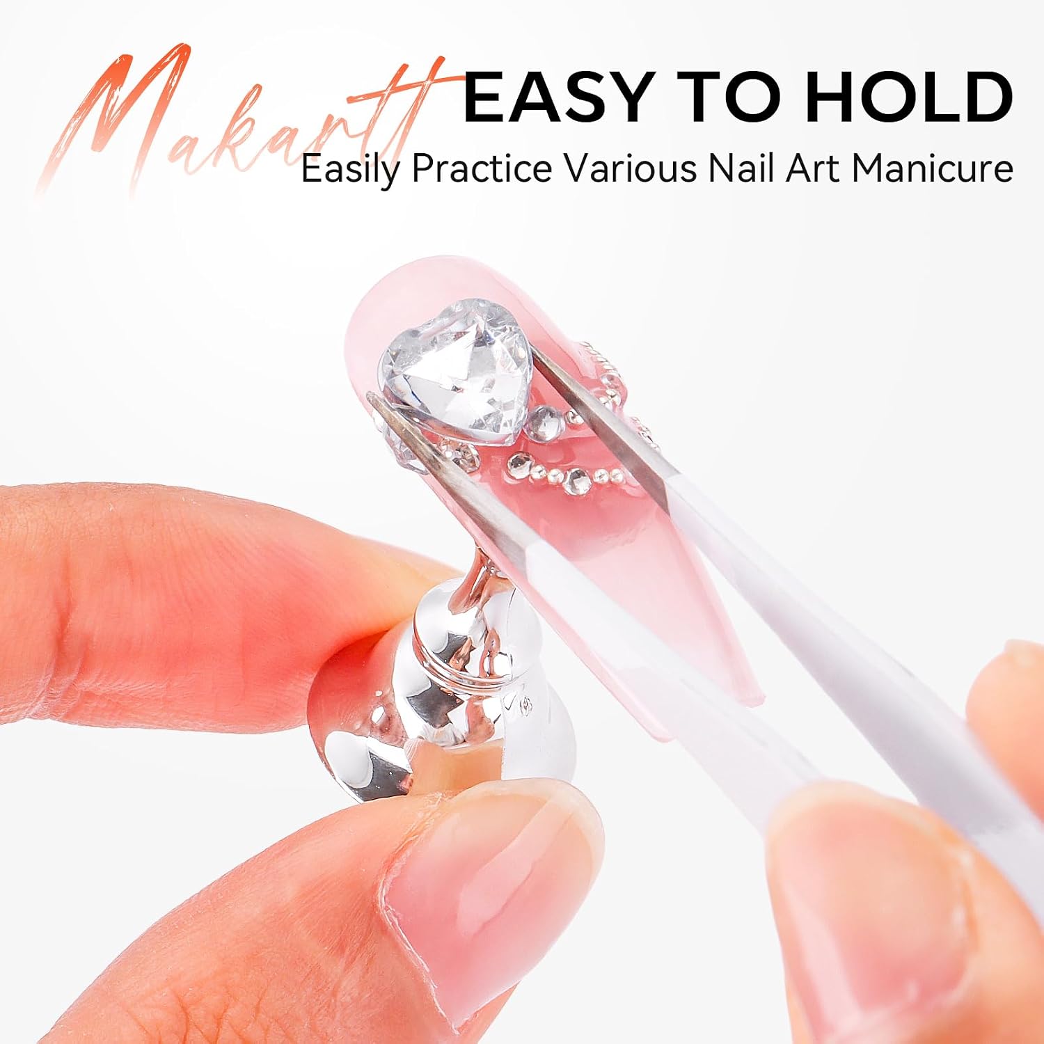 Detalle 2 de Makartt Magnetic Nail Stand, 12-Tip Capacity