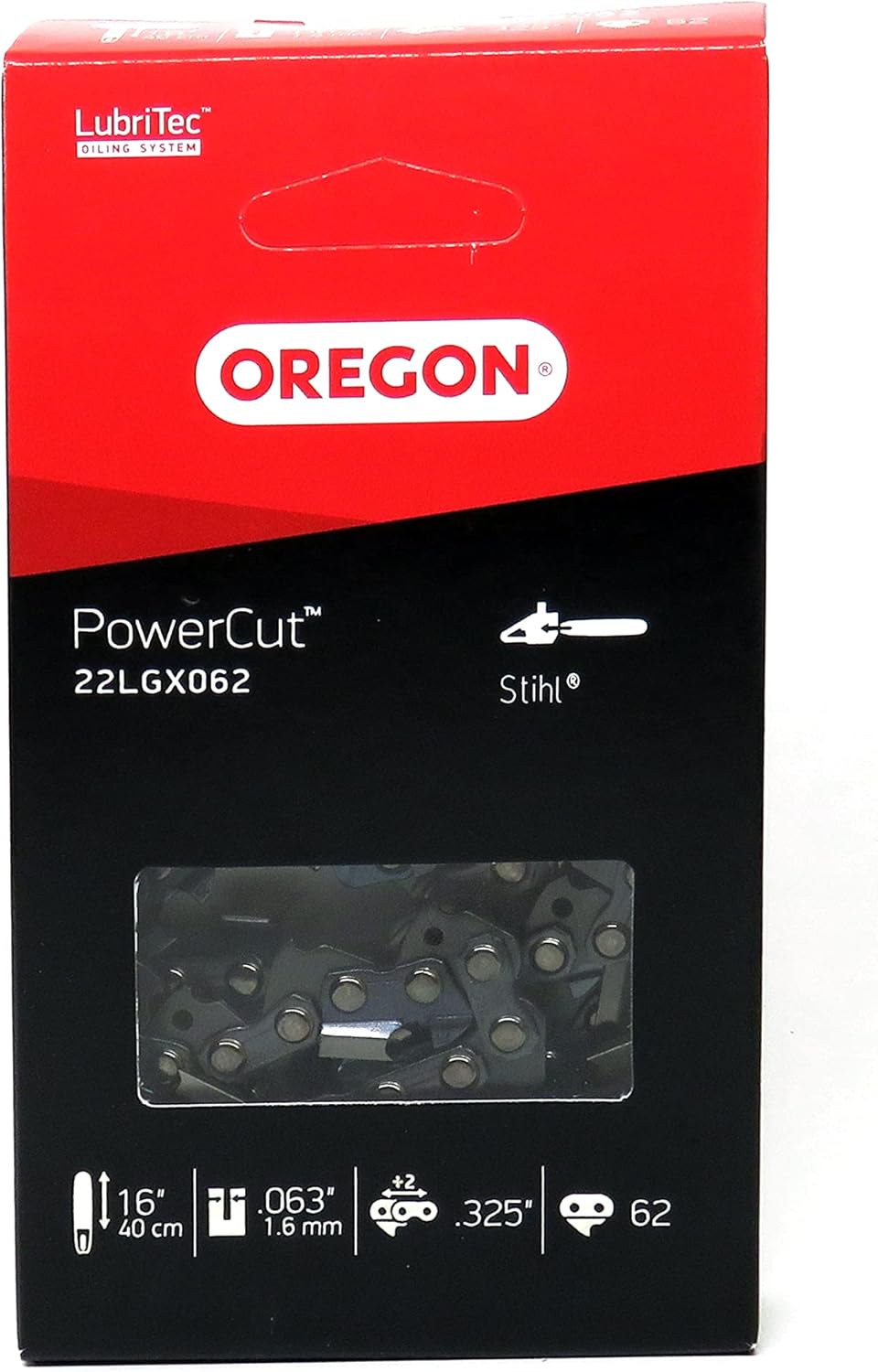 Oregon 22LGX PowerCut cadena 40 cm, 62 eslabones 📷